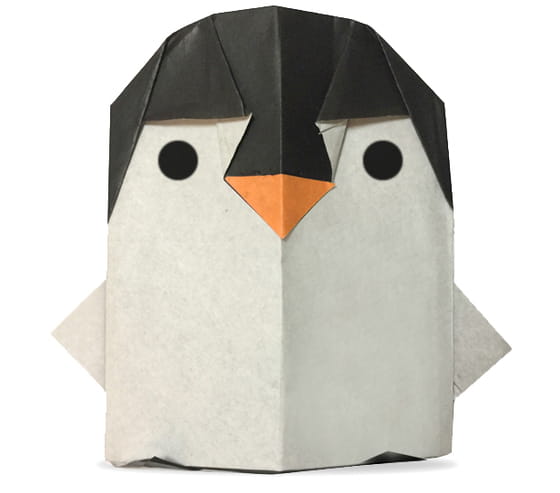 Оригами из бумаги Пингвин