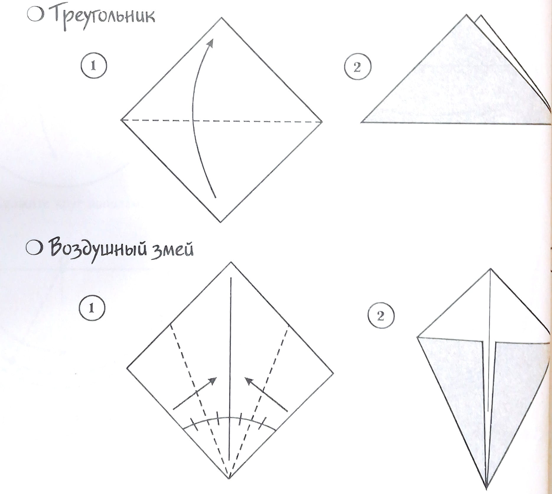 Базовая форма Треугольник и воздушный змей