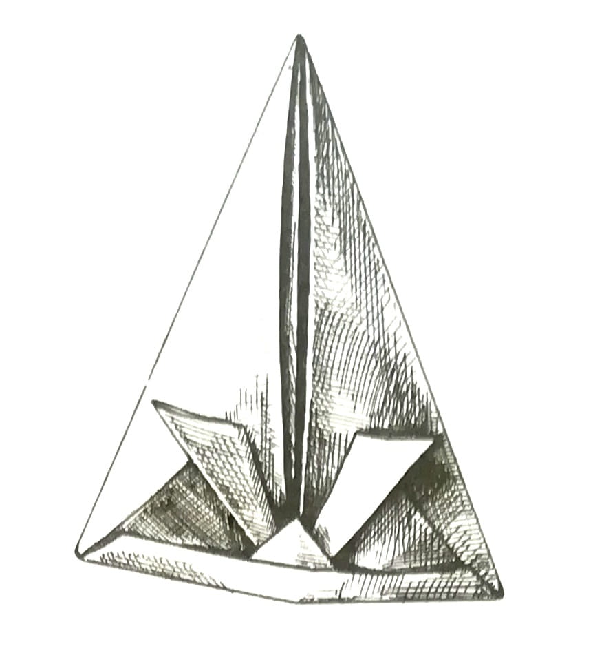 Схема оригами Шапка