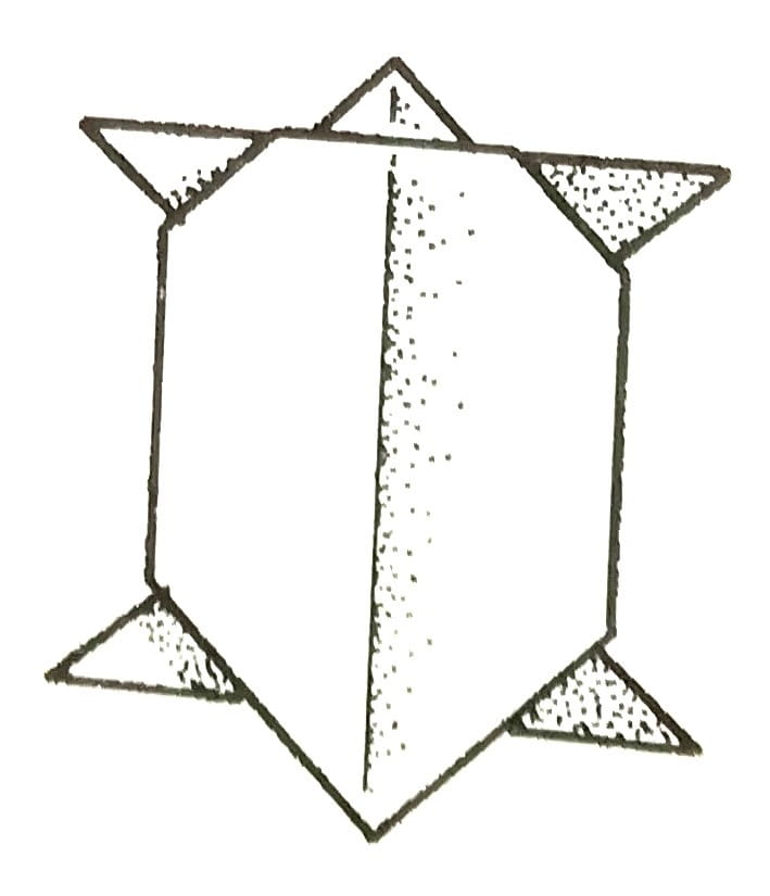 Схема оригами из бумаги Черепаха