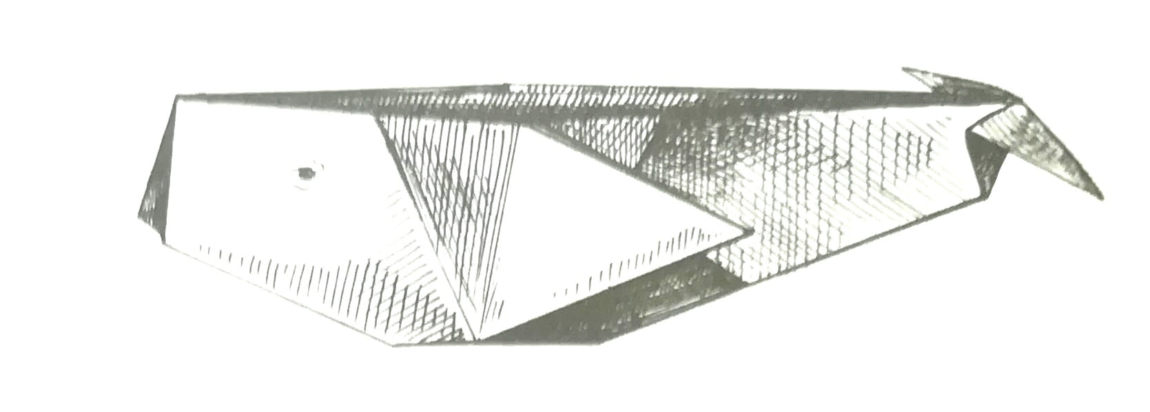 Схема оригами из бумаги Кит