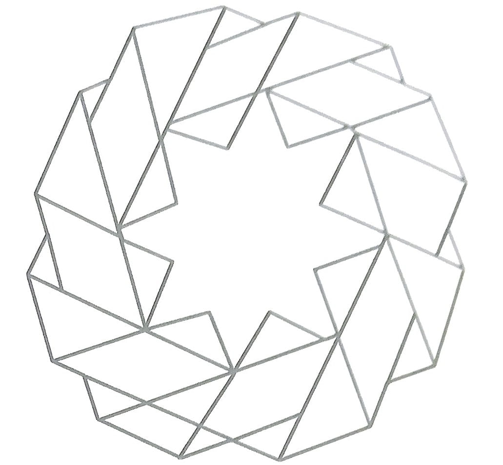 Схема оригами из бумаги Кольцо